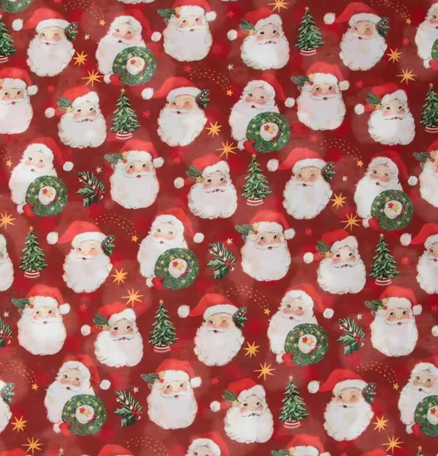 Christmas Sponge Fabrics