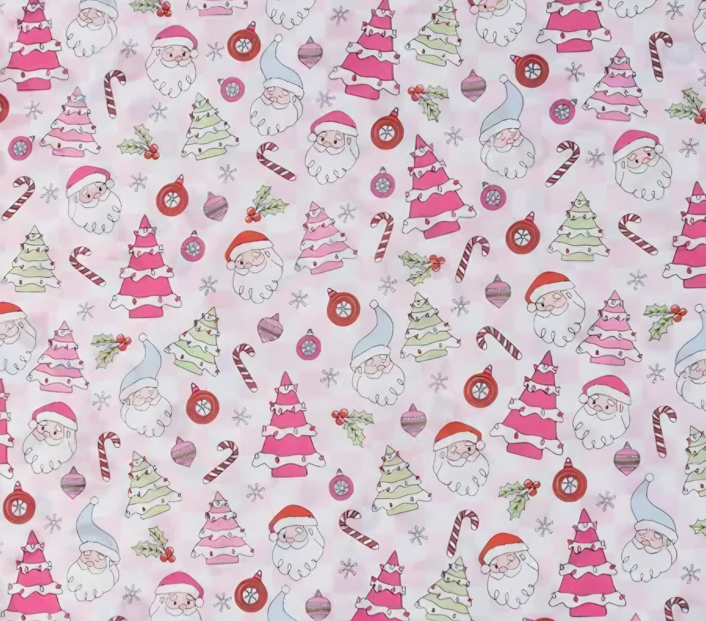 Christmas Sponge Fabrics